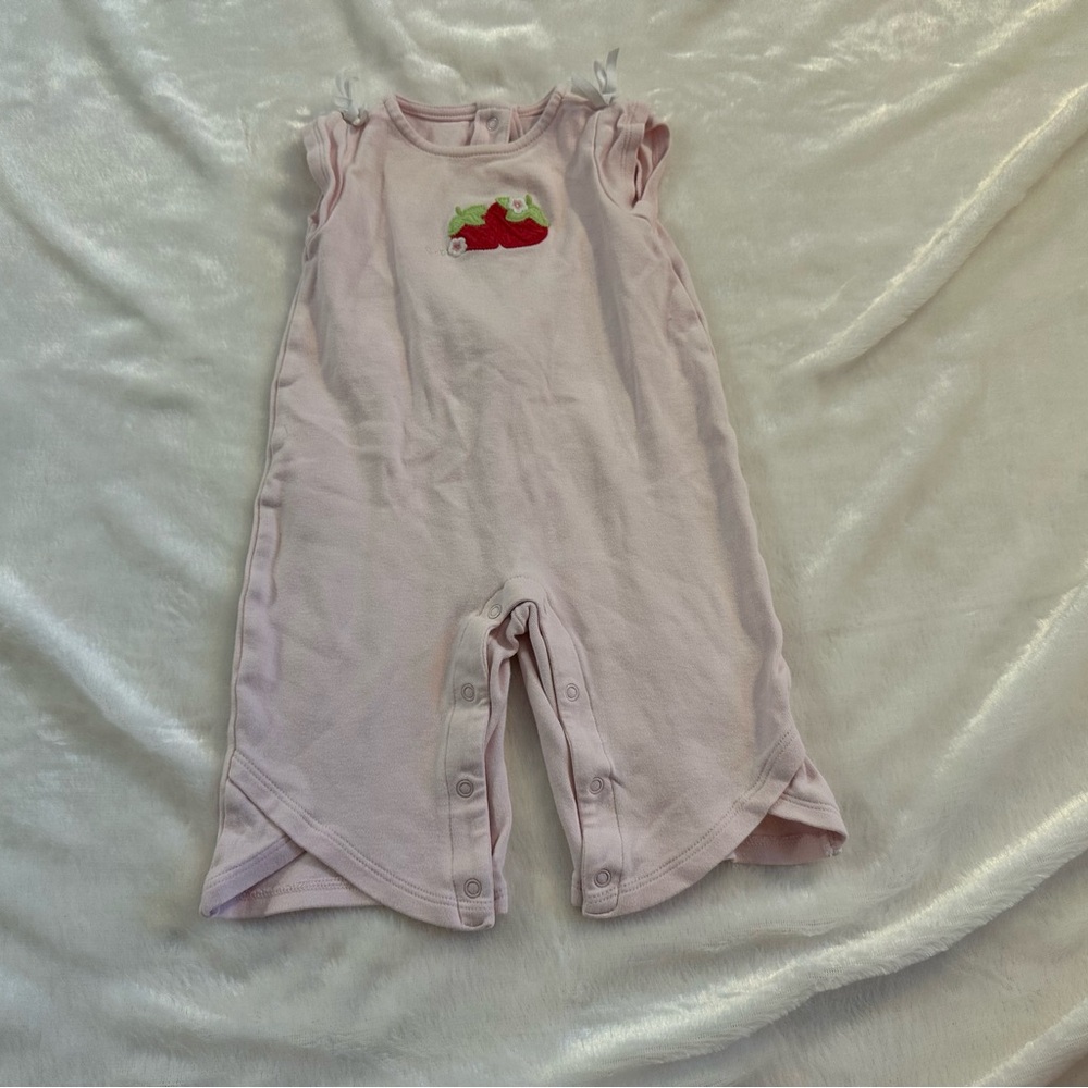 Gymboree strawberry onesie